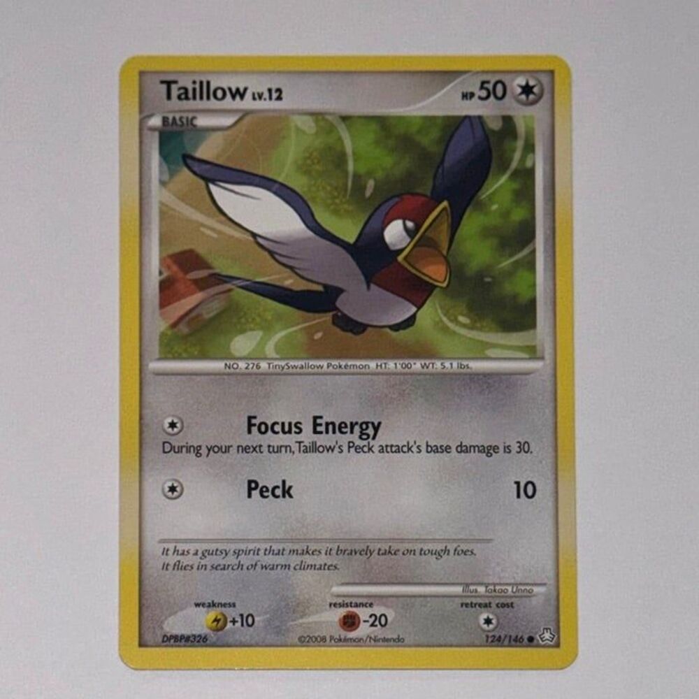 POKEMON CARD: Taillow #124/146 (Pokemon Legends Awakened)